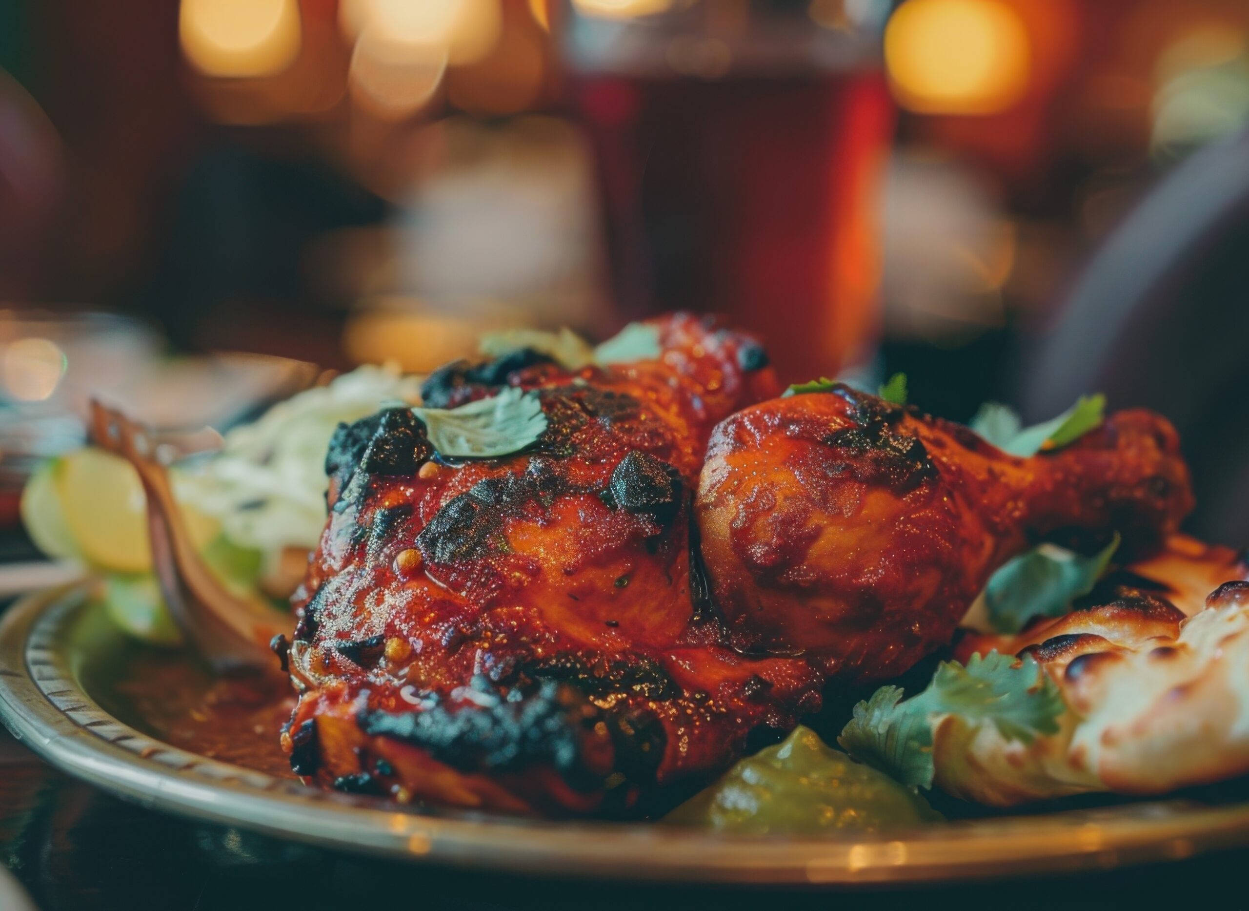 tandoori-chicken-with-naan-bread-savory-indian-gourmet-delight CHICKEN 555